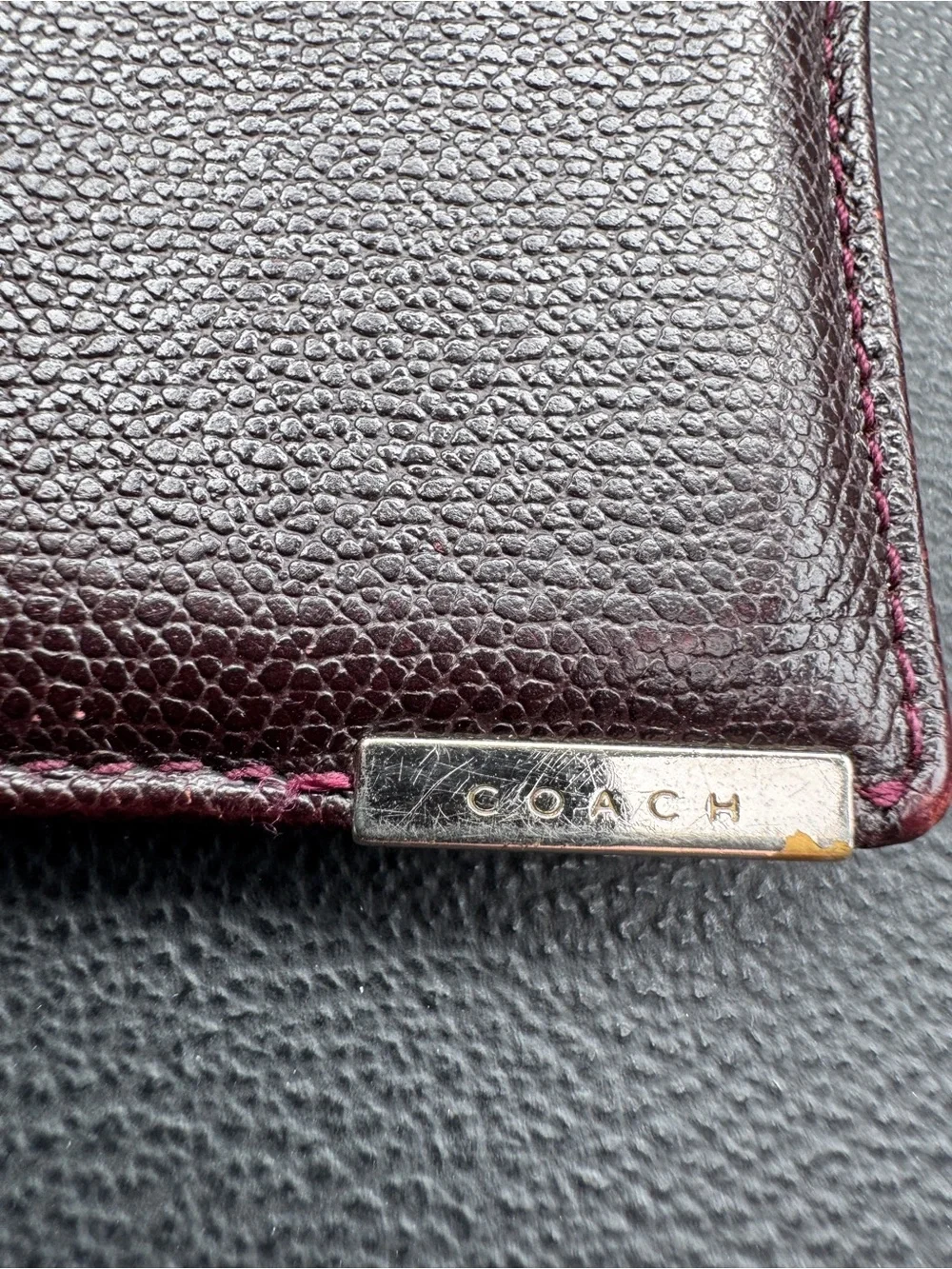 Coach Leather Card Case